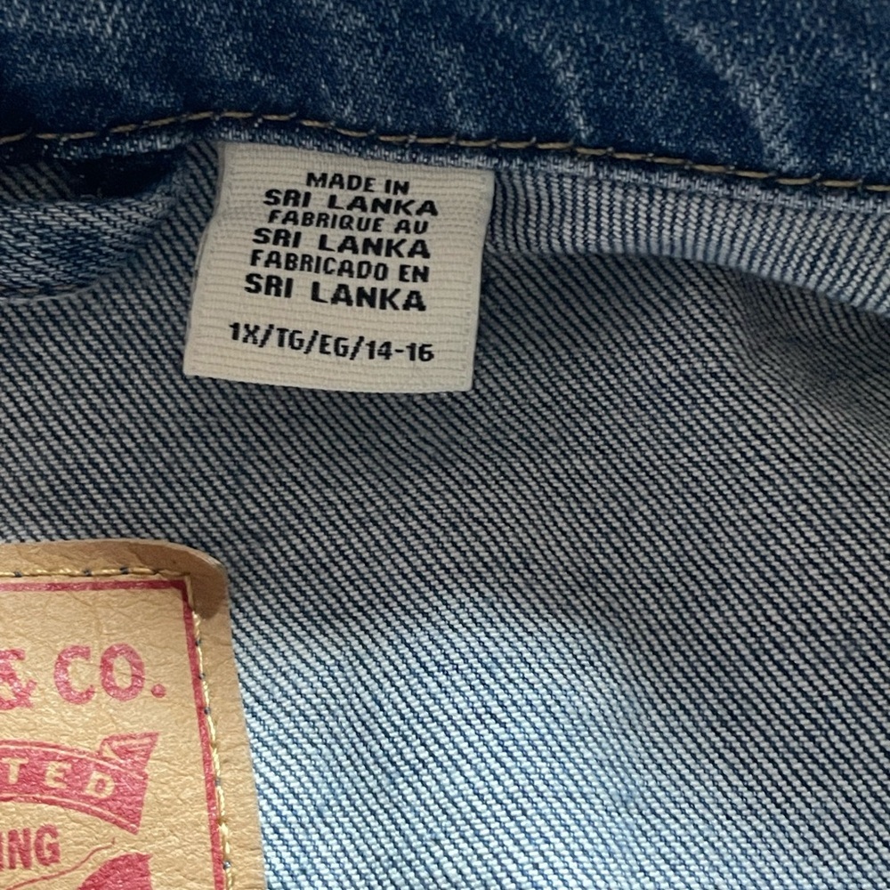 Levi's | Original Trucker Denim Jacket | Blue Denim Jacket | Jean Jacket - Picture 12 of 16